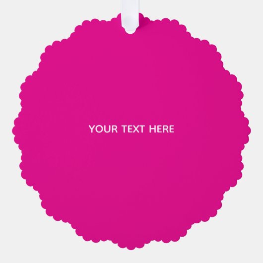 Creat Your Own Megenta Invitation Postcard (Recto)