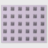 Create a QR Code | Pale Lavender Violet Cadeaupapier (Vlak)