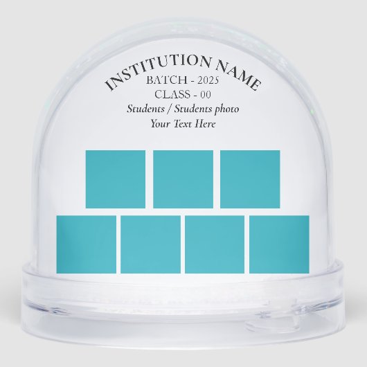 Create a snow globe of your batch (Arrière)