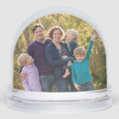 Create Custom Christmas Holidays Photo Snow Globe (Avant)