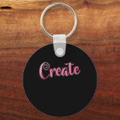 Create DIY Selbstgebastelt Sleutelhanger (Voorkant)