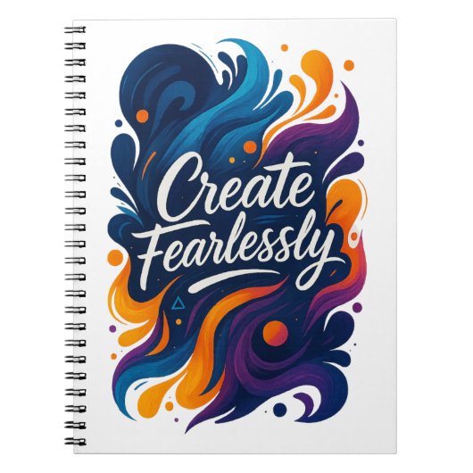 Create Fearlessly Notebook – Fearless Series Notitieboek (Voorkant)