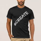 #CREATE Oversize Letters T-shirt homme (Devant)