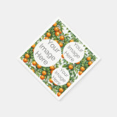 create own paper photo text template oranges servet (Hoek)