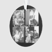 Create sur Instagram Collage with 4 photos - Black (devant)