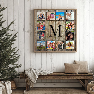 Create Your Custom Photo Collage Rustic Farmhouse