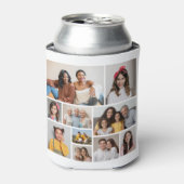 Create Your Own 10 Photo Collage Blikjeskoeler (Blikje Voorkant)