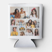 Create Your Own 10 Photo Collage Blikjeskoeler (Voorkant)