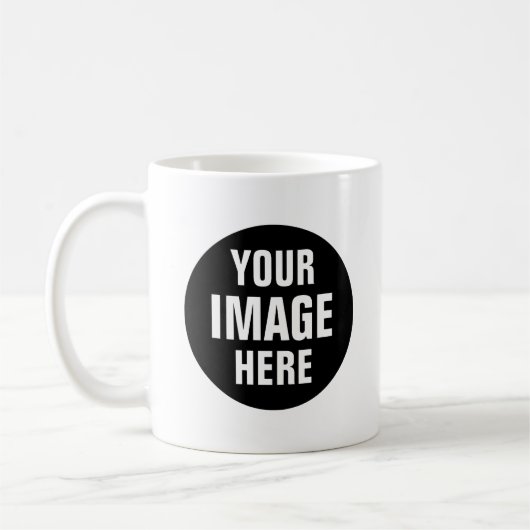 Create Your Own 11oz Two Tone Coffee Mug (Gauche)