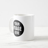Create Your Own 11oz Two Tone Coffee Mug Koffiemok (Voorkant links)
