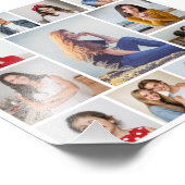 Create Your Own 13 Photo Collage Photo Print (Coin)