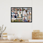 Create Your Own 15 Photo Collage Poster (Cuisine)