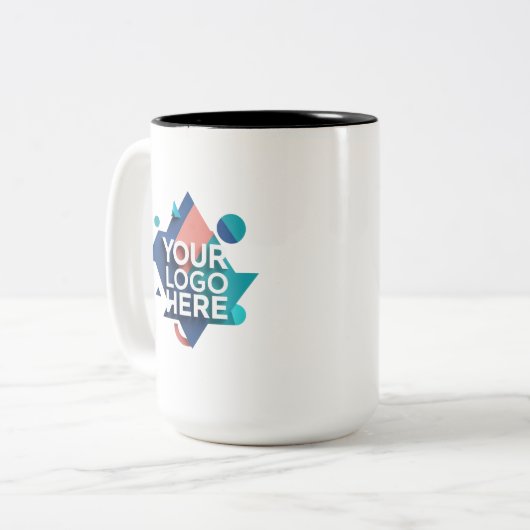 Create Your Own 15oz Two Tone Coffee Mug (Devant gauche)