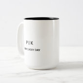 Create Your Own 15oz Two Tone Coffee Mug (Devant gauche)