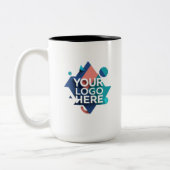 Create Your Own 15oz Two Tone Coffee Mug Tweekleurige Koffiemok (Links)