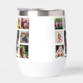 Create Your Own 18 Photo Collage Family Quote Name (Droite)