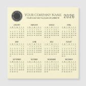 Create Your Own 2026 Company Calendar | Magnet (Devant)