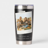 Create Your Own 2 Photo Geïsoleerde Drinkbeker (Voorkant)