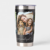 Create Your Own 3 Photo Geïsoleerde Drinkbeker (Links)