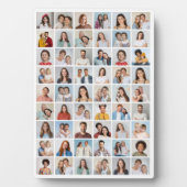 Create Your Own 54 Photo Collage Fotoplaat (voorkant)