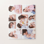 Create Your Own 9 Photo Collage Jigsaw Puzzle Legpuzzel (Verticaal)