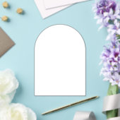 Create Your Own Acryl Uitnodigingen (Insitu (Huwelijk))