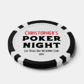 Create Your Own Bachelor Party Poker Chips (Enkel)