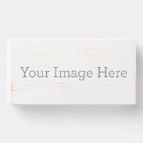 Create Your Own Birch Wood Box Sign