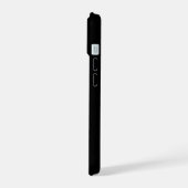 Create Your Own Black Custom Design Holiday Card (Côté gauche)