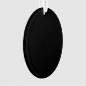 Create Your Own Black Custom Design Holiday Card (devant)