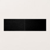 Create Your Own Black Custom Design Holiday Card (Inside Unfolded)