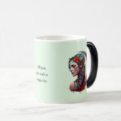 Create Your Own Boho Crescent Moon Goddess Magische Mok (Voorkant rechts)