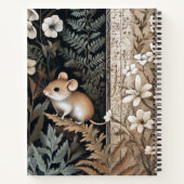 Create Your Own Brown Mouse Botanical Notitieboek (Achterkant)