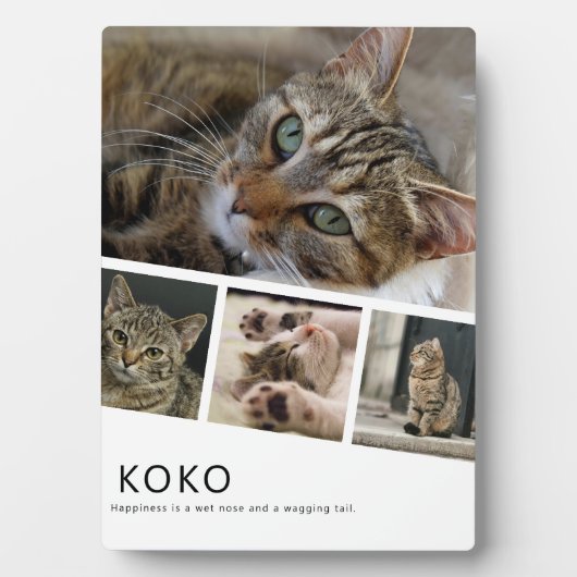 Create Your Own Cat Photo Fotoplaat (voorkant)