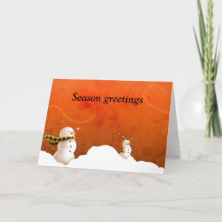 Create your own Christmas card Feestdagen Kaart