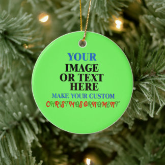 Create Your Own Christmas Gift: Personalized Keramisch Ornament