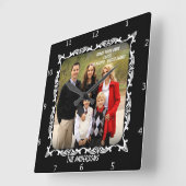 CREATE YOUR OWN CLOCK VIERKANTE KLOK (Hoek)