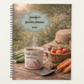 Create your own coffee before gardening garden (Devant)