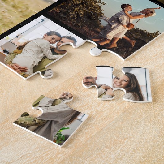 Create Your Own Custom 14 Photo Collage Legpuzzel (Zijkant)