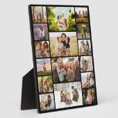 Create Your Own Custom 16 Photo Collage Fotoplaat (Zijkant)