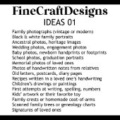 Create Your Own Custom 2 Photo Portrait Decoupage Tissuepapier