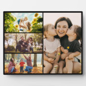 Create Your Own Custom 4 Photo Collage Fotoplaat (Voorkant)