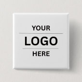Create Your Own Custom Business Logo Button (Voorkant)