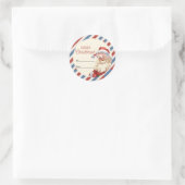 Create your own Custom Christmas Sticker / Label (Sac)