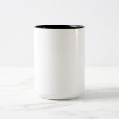 Create Your Own Custom Design 15oz  Tweekleurige Koffiemok (Center)