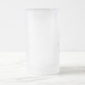 Create Your Own Custom Design 16oz  Matglas Bierpul (Center)