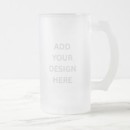 Create Your Own Custom Design 16oz  Matglas Bierpul