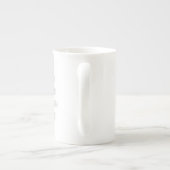 Create Your Own Custom Design Bone China Mug Porselein Kop (Achterkant)
