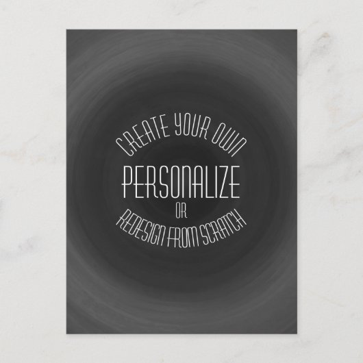 Create Your Own - Custom Design Briefkaart (Voorkant)