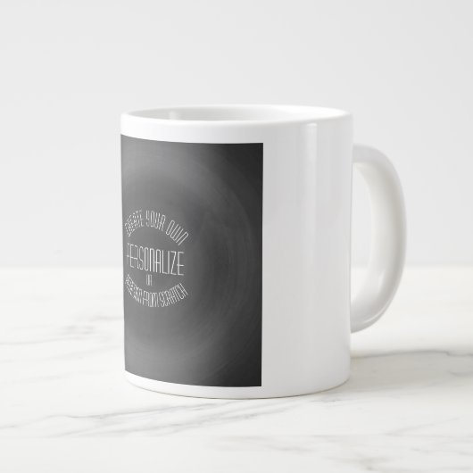 Create Your Own - Custom Design Extra Grote Beker (Voorkant rechts)